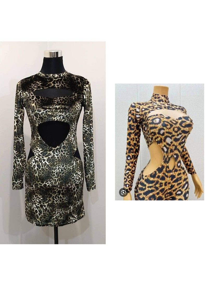 SALE😍 BLACK Leopard Dress (Category: Dresses) located in Manila. Submitted by barbieshoppe07 (Listing ID 1464892579, Image 1). Description: SIZE S-M 🔥sale price na po, wala na po sa original price. kaya sulitin nyo na po pagbili para isahang shipping nlang po. pls check my other item posted. marami po magaganda at Mura! 😍 ☑️ACTUAL ITEM POSTED ☑️What you see is what you get ☑️sure buyer only. ☑️payment first in all items ☑️shipping only. pls gi