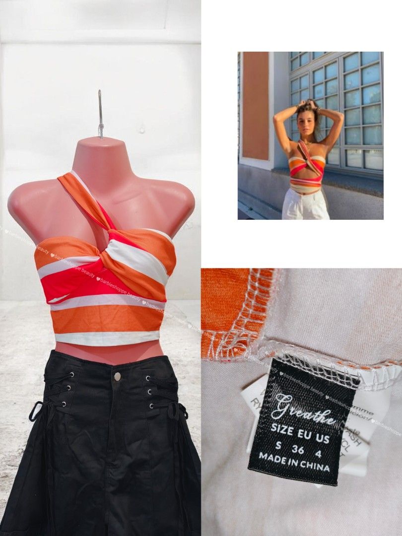 SALE😍 TOP (Category: Sleeveless) located in Manila. Submitted by barbieshoppe07 (Listing ID 1464873778, Image 1). Description: SIZE S-M 🔥sale price na po, wala na po sa original price. kaya sulitin nyo na po pagbili para isahang shipping nlang po. pls check my other item posted. marami po magaganda at Mura! 😍 ☑️ACTUAL ITEM POSTED ☑️What you see is what you get ☑️sure buyer only. ☑️payment first in all items ☑️shipping only. pls give your detai