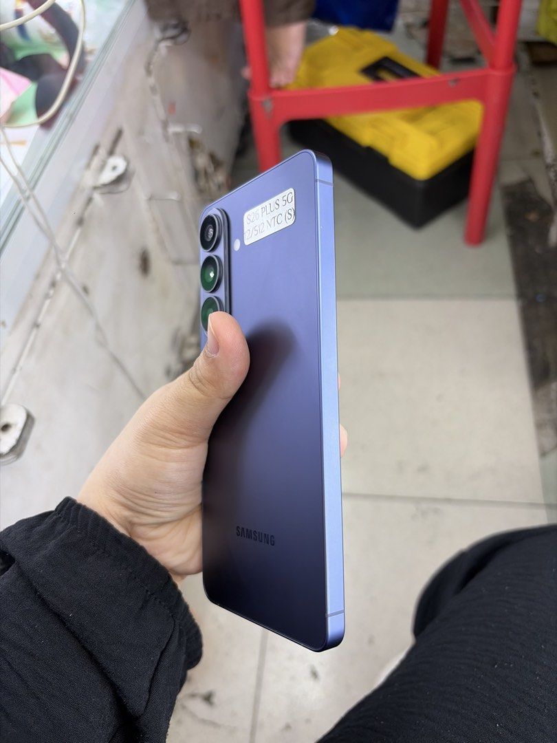Samsung S26 Plus 5G 512gb Sim 1 Smartlocked NTC (Category: Samsung) located in San Juan City. Submitted by javedsgadgetshop (Listing ID 1464796252, Image 3). Description: WE BUY AND SELL SO PWEDE MAGBINTA OR SWAP ! INSTALLMENT OPTIONS : SPAY LATER / GGIVES / CREDIT CARD / SKYRO / HOMECREDIT (BRANDNEW) Quick Specs : 💵 Samsung S26+ 5G •512gb •NTC Variant •Good batt health •Sim 1 Smartlocked •95% Smoothness •No hidden issue | No Repaired •100% Auth