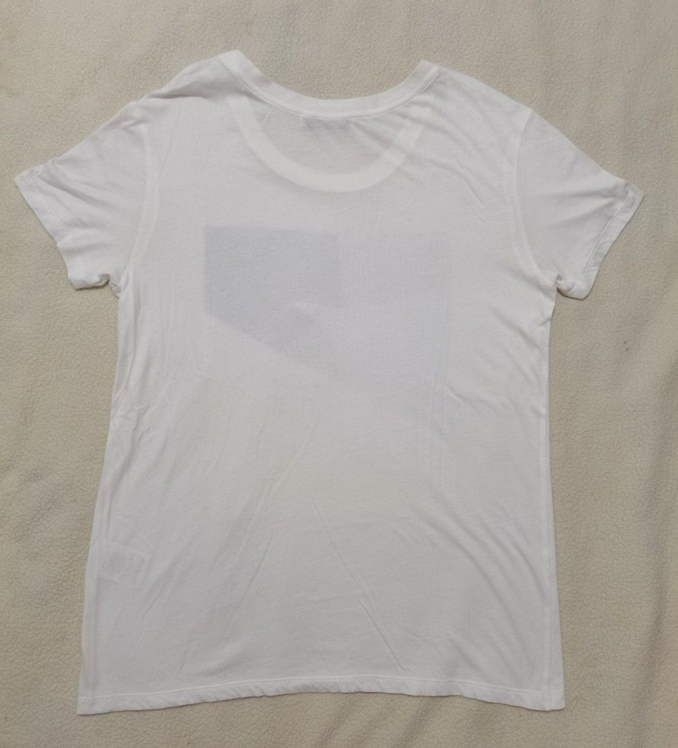 Sandro Paris Abstract Sequin Embellished Graphic Tee (Category: Shirts) located in Santa Cruz. Submitted by oddpenguin-4575 (Listing ID 1464939739, Image 3). Description: 📌.....P L E A S E R E A D..... 📌measurement:Laid flat Sh-16"/Sleeve-6"/Chest-19"/Lenght-26"/armhole-6"/armpit-8" 📌size:Filipino Women's Size Medium to Large (M/L). 📌color-9/10 📌 Brand: Sandro Paris •Design: Geometric Colorblock & Mixed-Media Sequin Graphic •Color: White wit