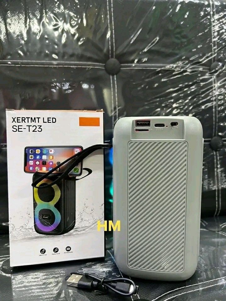 SE-T23 XERTMT LED Wireless Bluetooth Speaker (Category: Soundbars, Speakers & Amplifiers) located in Manila. Submitted by wisecat_f7c143 (Listing ID 1464968297, Image 3). Description: ABAILABLE!!! SE-T23 XERTMT LED Wireless Bluetooth Speaker PM ME COD TRU LALAMOVE.