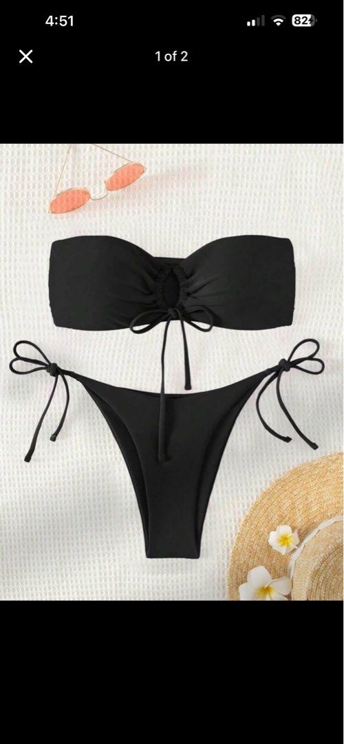 SHEIN Bandeau Bikini (Category: Bikinis & Swimsuits) located in Quezon City. Submitted by kymshairaa (Listing ID 1464959434, Image 1). Description: .