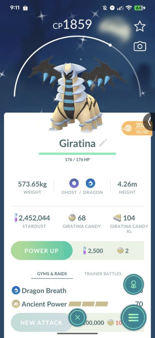 Shiny Pokémon GO Legendary and Mythical Collection (Category: In-Game Products) located in Manila. Submitted by nico2001564 (Listing ID 1464775346, Image 3). Description: - Rare shiny Pokémon GO accounts/trades available - Included Pokémon: Shiny Absol, Palkia, Giratina, Lugia, and Solgaleo - CP Range: 1418 to 2246 with great stats - Caught between late 2023 and early 2025 - High stardust reserves available - Fast transfer upon agreement - PM me 