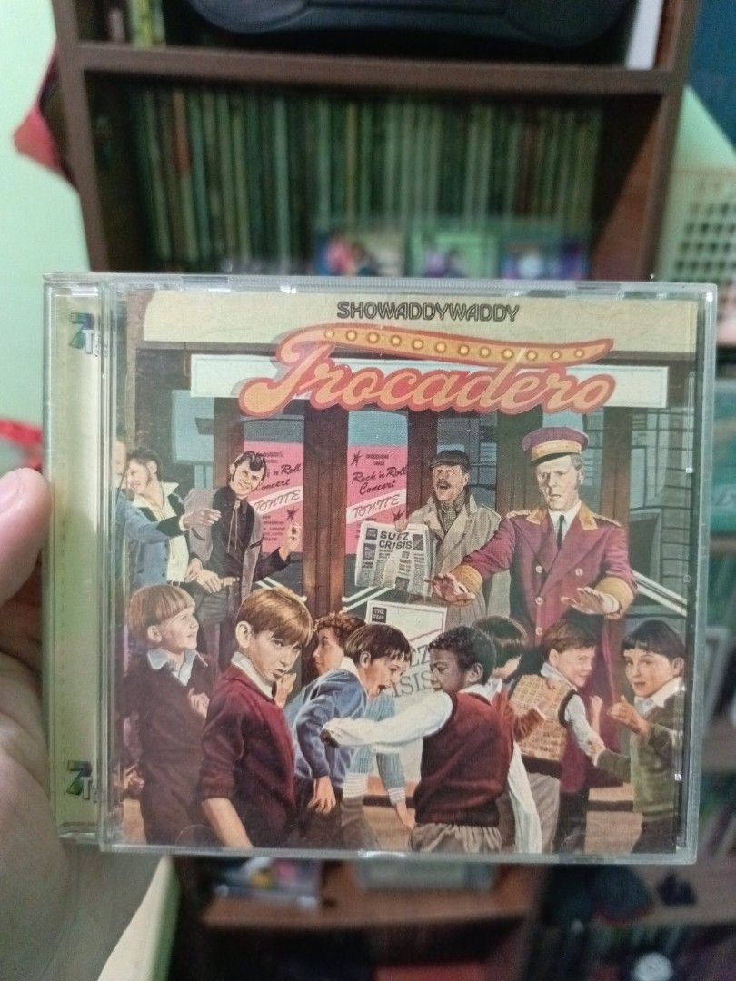 Showaddywaddy Trocadero CD Album (Category: CDs & DVDs) located in Manila. Submitted by crashandburn101 (Listing ID 1464941473, Image 1). Description: - Artist & Album: Showaddywaddy - Trocadero Audio CD - Genre: Classic rock and roll revival (UK import) - Packaging: Standard jewel case with minor shelf wear on the plastic - Inclusions: Original front cover artwork with retro illustration, tracklist, and standard inserts - Condition: Pre-loved, w