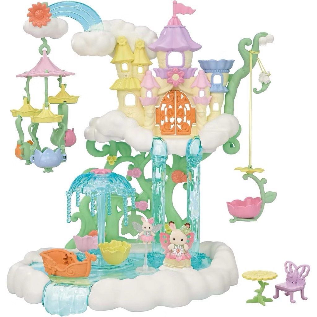 SKYTOP CASTLE ONLY - SYLVANIAN FAMILIES (Category: Kids Toys) located in Mexico. Submitted by ang3l.fairi3 (Listing ID 1464947731, Image 1). Description: ‼️CASTLE ONLY‼️ ˖⟡˚౨ৎ ⋆ WTS/LFB ⋆౨ৎ˚⟡˖ ♡ SKYTOP FAIRY CASTLE SET ♡ Got the set for around 2900+ 🥲 CASTLE: 1450 (negotioable) CHOCO BUNNY FAIRY: 750 ❌ TINY FLOWER FAIRY: mine hehe already secured ♡ ETA: OCT 2nd/3rd week ♡ MOP: Gcash/Maribank ♡ 50% non-refundable payment to secure ♡ 50% balance p