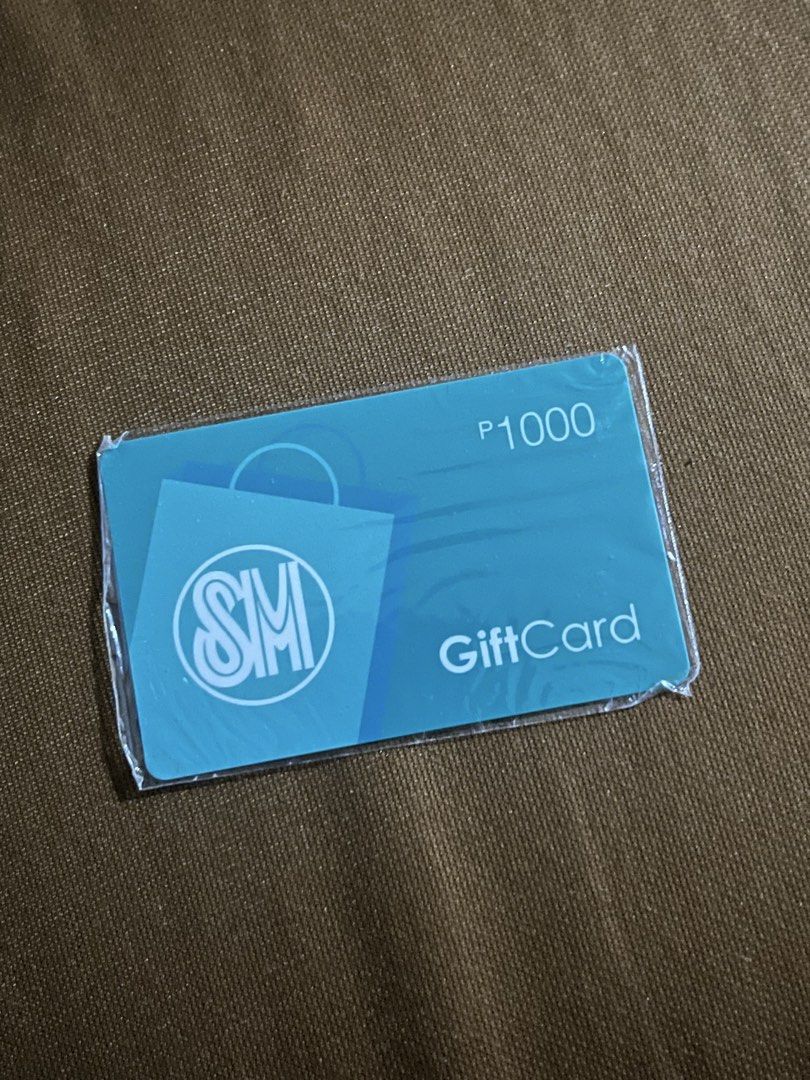 SM Gift Card (Category: Wallets & Card holders) located in Pasig City. Submitted by baekonnn (Listing ID 1464903899, Image 1). Description: .