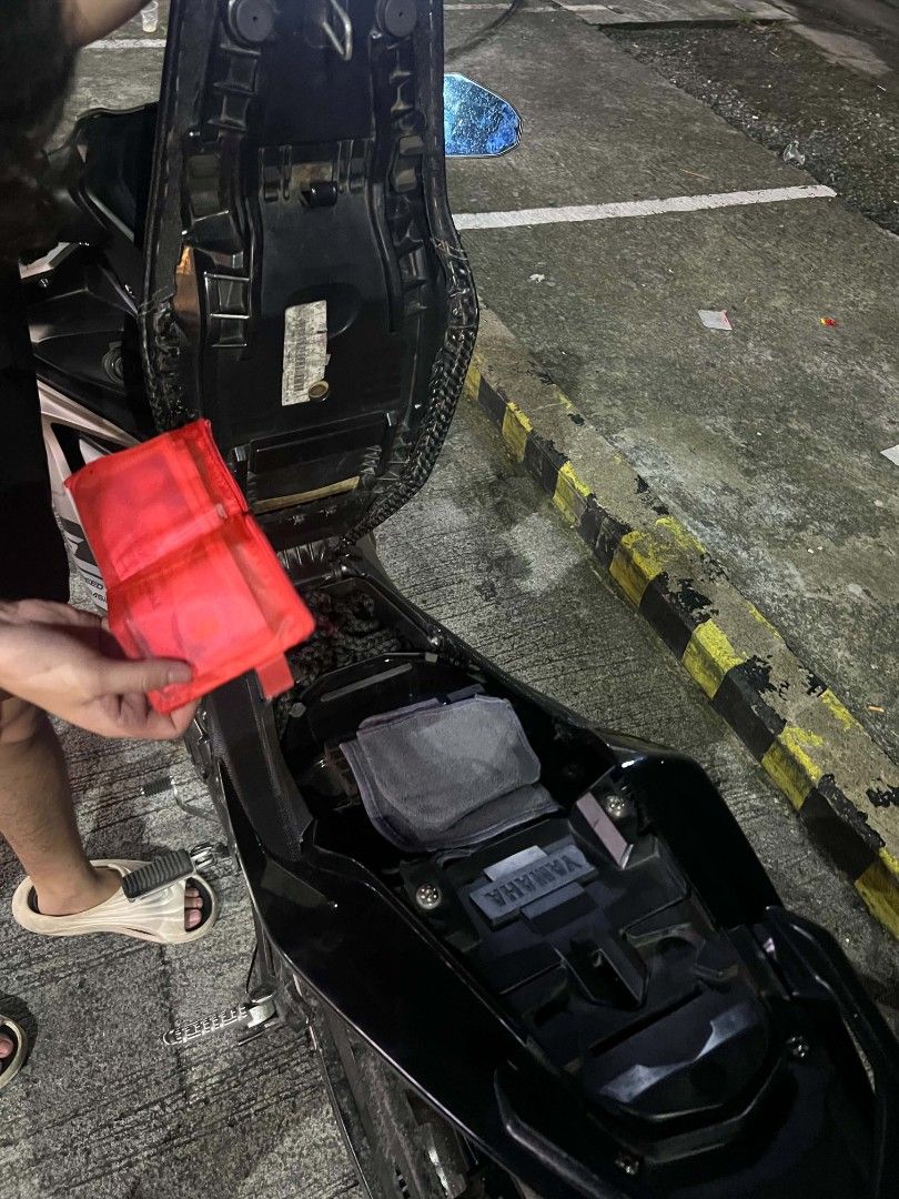 Sniper 155R 2022 Model ABS (Category: Motorbikes for Sale) located in Manila. Submitted by eyrons (Listing ID 1464782688, Image 2). Description: SA MGA NAKAKAINTINDI FOR SALE OR SWAP SA CLICK V3 ‼️ Sniper 155R 2022 YEAR MODEL ABS‼️ MAKINIS NA MAKINIS PWEDE SA MASELAN SEMI-CLEAN BUILD LOOK ‼️ COMPLETE ORIG O.R./C.R. UNLI SCAN ✅ 1ST OWNER ACQ. WITH OPEN DOS + ID AND SIGNATURE ✅ ORIGINAL PLATE (FROM LTO) ✅ REGISTERED TIL 2027 ✅ 30K ODO (NOT TAMPERED