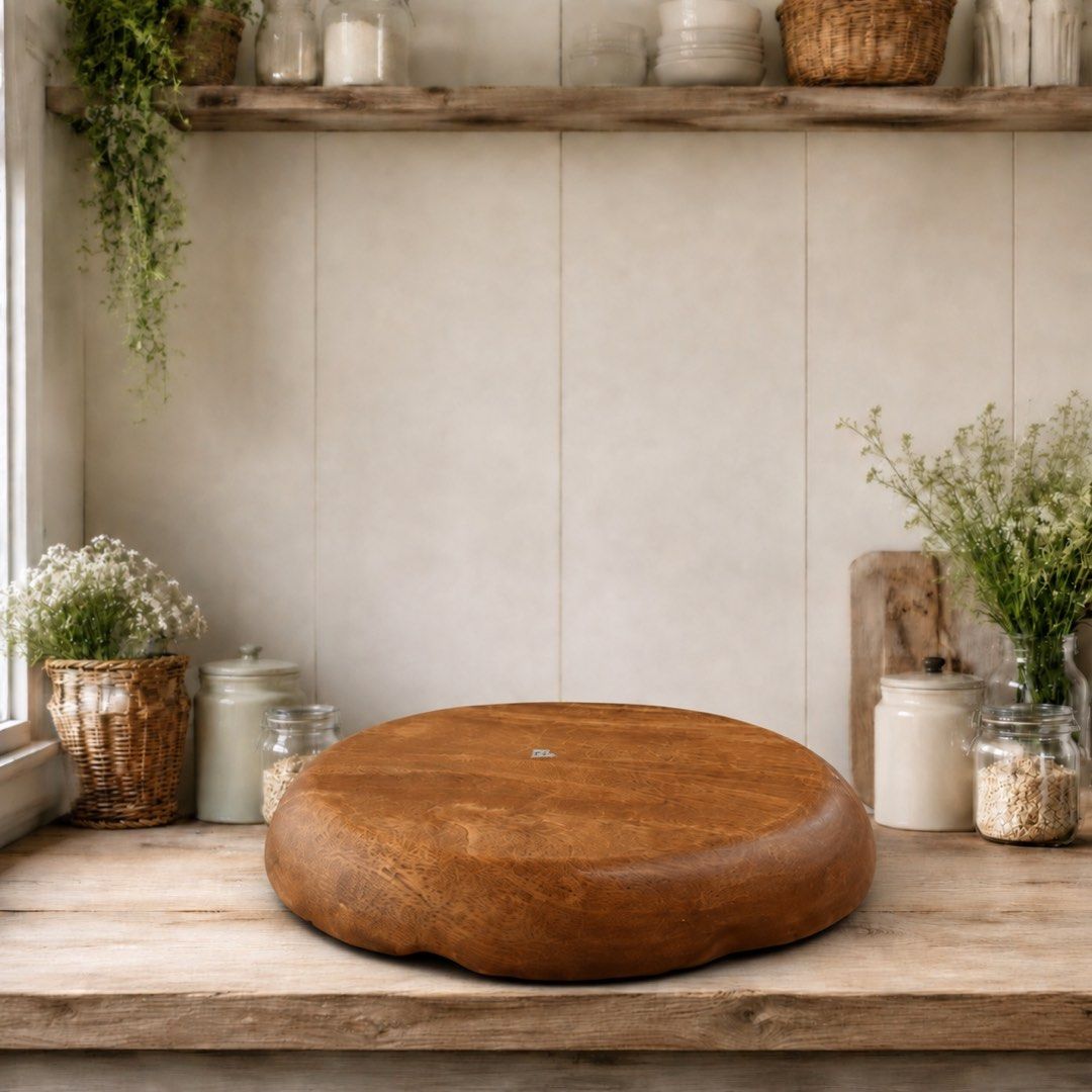 Solid Wooden Sectioned Platter (Category: Other Home Decor) located in Quezon City. Submitted by handpickedecors (Listing ID 1464834323, Image 3). Description: Solid Wooden Sectioned Platter 400.00 Size: 11.5”D x 2”H.