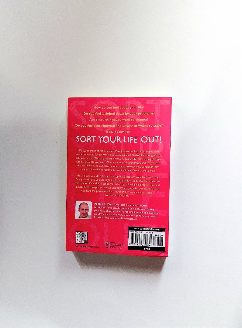 Sort Your Life Out by Pete Cohen (Category: Storybooks) located in Tanauan. Submitted by solanaclassics (Listing ID 1464900402, Image 2). Description: 📚 major bookshelf clean out / clearance sale ~ — RFS: decluttering my bookshelves and switching to digital books — MOP: Gcash | fast shipping *feel free to send a message if you wish to negotiate the price :).