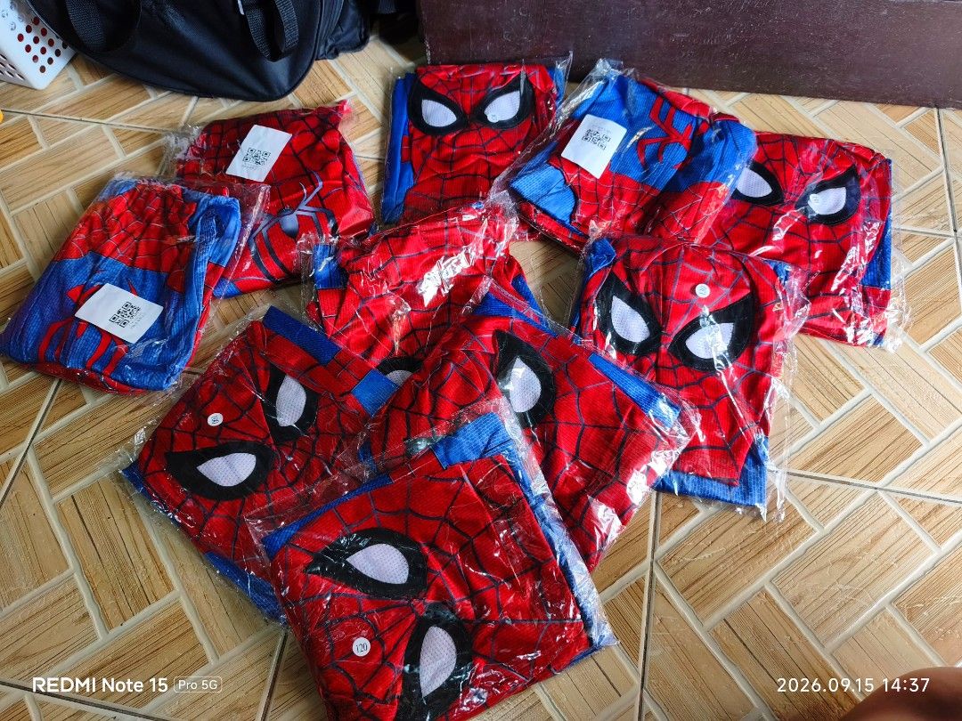 Spiderman Full Costume For Kids (Category: Babies & Kids Fashion) located in Caloocan City. Submitted by musical_instrument_shop (Listing ID 1464807674, Image 3). Description: Spiderman Costume For Baby and Kids 2 Yrs Old and Up Sizes Available Brand New 📍Price 1,200 👉Valenzuela City 👉Lalamove or LBC.
