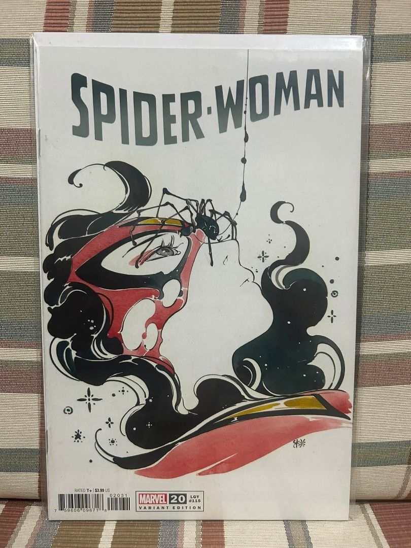 Spider-Woman #20 Peach Momoko variant (Category: Comics & Manga) located in Quezon City. Submitted by andrewbernardo95 (Listing ID 1464791108, Image 1). Description: Spider-Woman #20 Peach Momoko variant Selling for P500 NM condition Preferred meet-ups in Fairview area, but it can be discussed. Shipping through Lalamove, Grab, Gogoxpress MOP: BDO, BPI, Gcash PM me for any questions and additional pics.