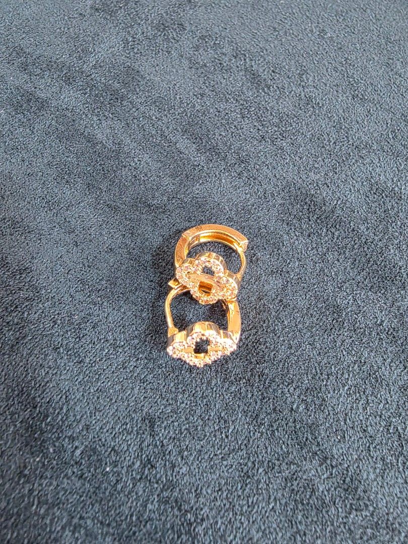 Stainless Steel Ring Clover Loop (Category: Other Accessories) located in Taguig. Submitted by youcompleteme (Listing ID 1464863442, Image 1). Description: ✨️18k Gold-Plated Stainless Steel Open Clover Loop✨️ ✨️ Looks like real 18k gold✨️ ▪️ Hypoallergenic ▪️ Tarnish-resistant ▪️ Durable stainless steel ▪️ Gold-plated finish - Open clover loop - Please refer to the photos for the measurement 🏷 Sale price: Php 600.00 💳 Payment through Gcash for 