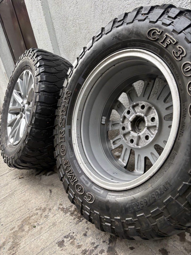 Strada 2017 mags and tires (Category: Mags and Tires) located in Manila. Submitted by lorenzours34034 (Listing ID 1464855848, Image 3). Description: Mitsubishi strada 2017 17s mags 265/65/17.