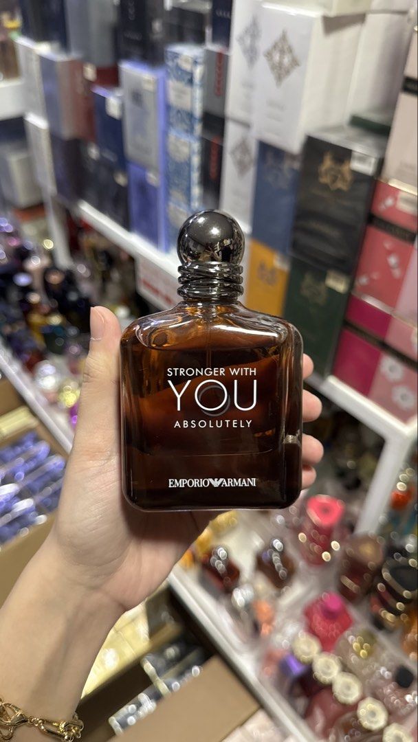 Stronger with You Absolutely (Category: Fragrance & Deodorants) located in Manila. Submitted by r.nicole565 (Listing ID 1464938660, Image 1). Description: -U.S Tester Perfumes ✨ -4-5hours Longevity 🌿 -Affordable & Worth the price 💸 -Wide Selection of Scents for Men & Women 🥰 -Perfect for Gifting 🎁 -Trusted by Many! 👌🏻.