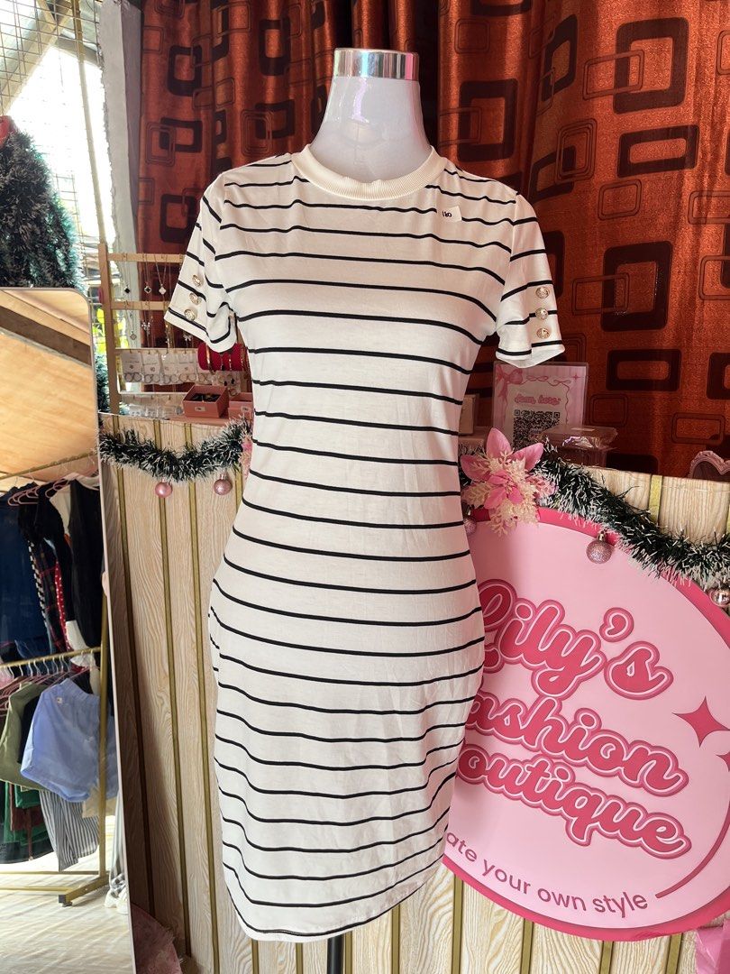 strpes dress shein (Category: Dresses) located in Manila. Submitted by myapparelshop (Listing ID 1464807297, Image 1). Description: .
