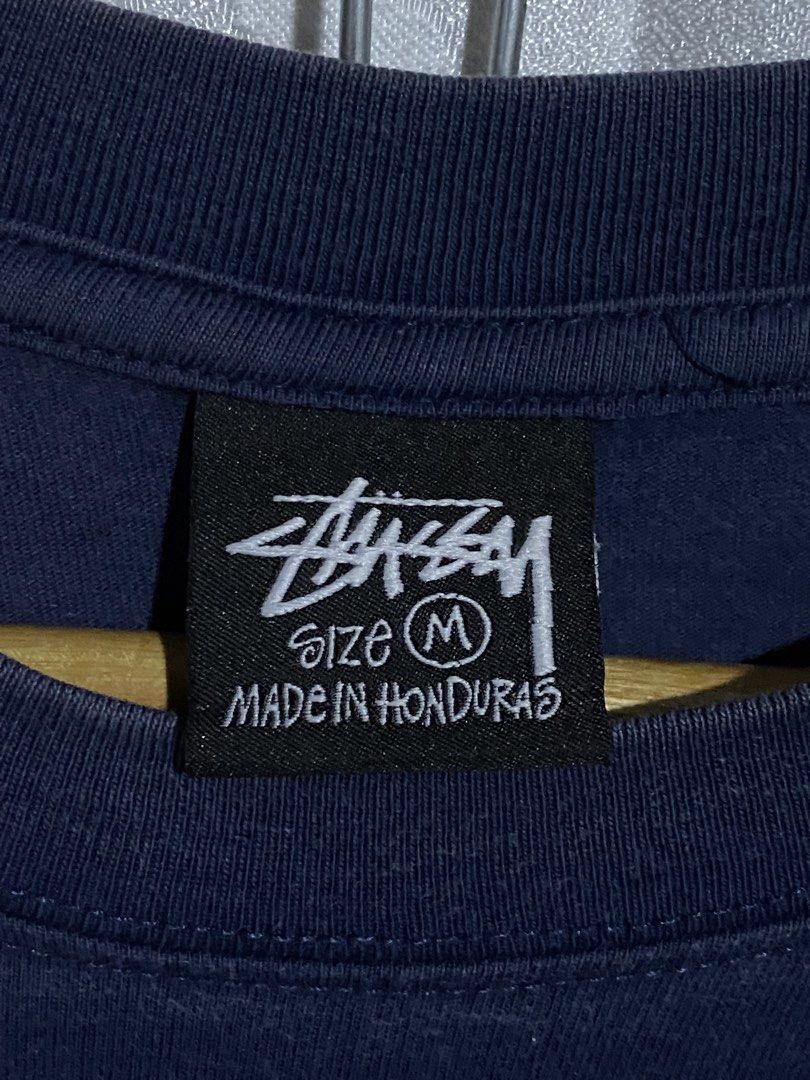 STUSSY HONG KONG CHAPTER TEE (Category: Tshirts & Polo Shirts ) located in Banga. Submitted by thriftingwithher (Listing ID 1464928332, Image 3). Description: 🛒𝗠𝗜𝗡𝗘 : ₱1300(AUTOMATICALLY YOURS!)✅ 📌 STUSSY HONG KONG CHAPTER TEE💎 (SOBRANG GANDA NETO SA PERSONAL❤️‍🔥) ◾DIMES: WIDTH 20 X LENGTH 27✨ ◾COMPLETE TAGS✨ ◾ISSUE: BABY HAIRLINES BACK ONLY✨ ◾COLOR RATE: 9.5/10✨ ◾EXCELLENT CONDITION✅.