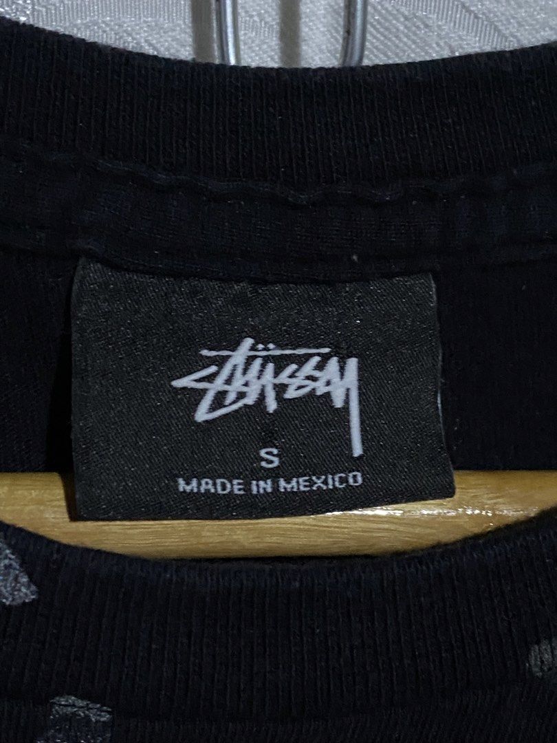 STUSSY REFLECTORIZED AOP (Category: Tshirts & Polo Shirts ) located in Banga. Submitted by thriftingwithher (Listing ID 1464928581, Image 3). Description: 🛒𝗠𝗜𝗡𝗘 : ₱1100(AUTOMATICALLY YOURS!)✅ 📌 STUSSY REFLECTORIZED AOP💎 (SOBRANG GANDA NETO SA PERSONAL❤️‍🔥) ◾DIMES: WIDTH 20 X LENGTH 27✨ ◾COMPLETE TAGS✨ ◾ISSUE: MINIMAL HAIRLINES✨ ◾COLOR RATE: 9.8/10✨ ◾EXCELLENT CONDITION✅.