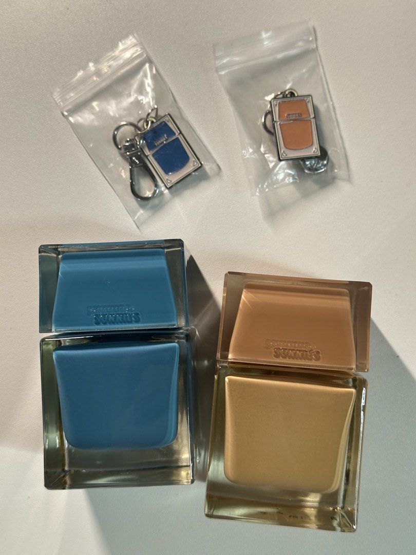 Sunnies Perfume with Keychains (Category: Fragrance & Deodorants) located in Taguig. Submitted by snpack (Listing ID 1464832082, Image 2). Description: - 750 pesos EACH - 1,500 pesos for both - Like new, used a few sprays. Probably around 85-90% full. Can’t show how much is left since the container is too thick and colored. - Includes matching miniature bottle keychains I got when they launched RFS: scent is not for me .