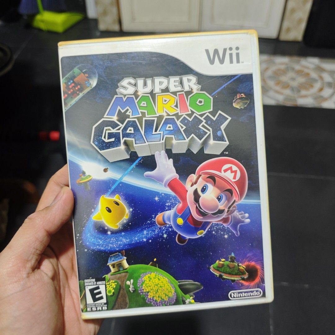Super Mario Galaxy Wii Game (US) (Category: Nintendo) located in Quezon City. Submitted by shopme_gadget30 (Listing ID 1464918359, Image 1). Description: kindly read the details first for sale fixed price good condition tested and working with Case and disc game compatible to Nintendo Wii or Wii U USA Region qc area meet up: sm north shipping fee must shoulder by the buyer via lalamove or grab payment: bdo/gcash happy gaming everyone.