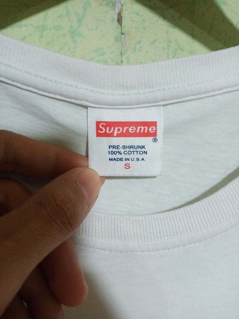 Supreme x Louis Vuitton BOGO Monogram (Category: Tshirts & Polo Shirts ) located in Catbalogan. Submitted by thriftwthbart (Listing ID 1464894948, Image 3). Description: Ready to wear dimes: 19x27.5 cr: 9.5/10 issue: 1 pinhole sa baba.