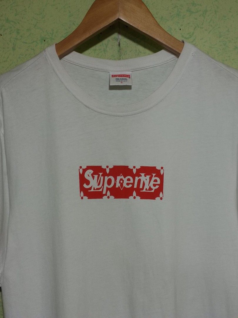 Supreme x Louis Vuitton BOGO Monogram (Category: Tshirts & Polo Shirts ) located in Catbalogan. Submitted by thriftwthbart (Listing ID 1464894948, Image 2). Description: Ready to wear dimes: 19x27.5 cr: 9.5/10 issue: 1 pinhole sa baba.
