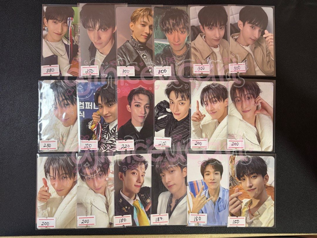 SVT DK PHOTOCARDS (Category: K-Wave Merchandise) located in Cabuyao City. Submitted by ajiniceucart (Listing ID 1464792226, Image 1). Description: - ONHAND & READY TO SHIP - PRICES ON PIC - PAYO | 1 MONTH DOP W/ 50% DP PAYO - Loc: LAGUNA.