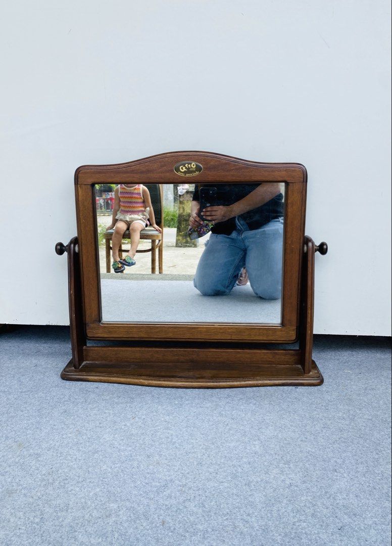 Table Mirror (Category: Mirrors) located in Manila. Submitted by elliefurnies31 (Listing ID 1464786808, Image 3). Description: "JAPAN SURPLUS" TABLE MIRROR SIZE: 24L" x 21H" inches (AS-IS ITEM) IN GOOD CONDITION.