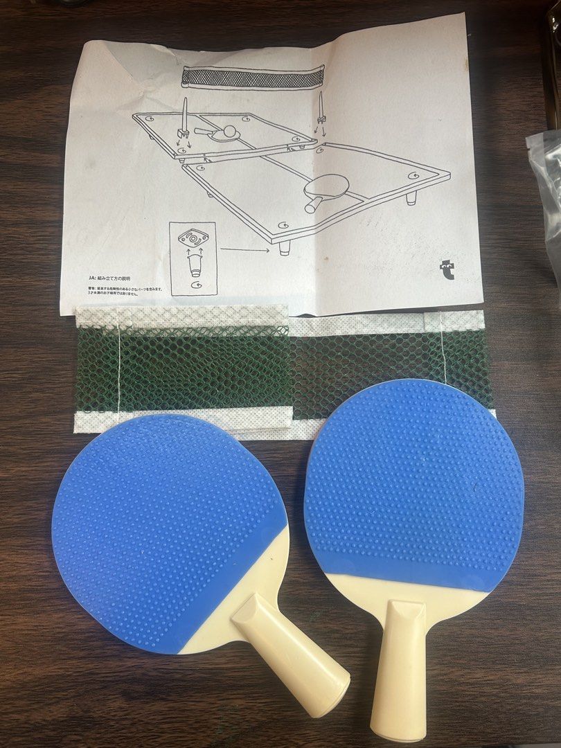 Table tennis set (Category: Educational & Learning Toys) located in Baguio. Submitted by amber_toyshop (Listing ID 1464839537, Image 3). Description: Pm if interested..