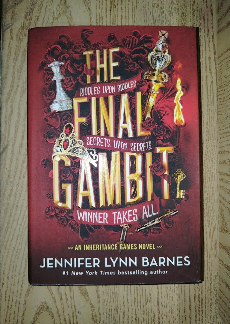 The Final Gambit by Jennifer Lynn Barnes Hardcover (Category: Storybooks) located in Paranaque City. Submitted by clouiebelss (Listing ID 1464842009, Image 1). Description: rfs: decluttering Good Condition Hardcover Never been read mop: Gcash Only mod: J&T Delivery.