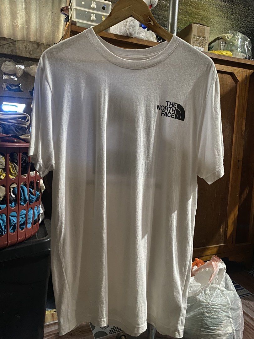 The North Face Box NSE Tee (Category: Tshirts & Polo Shirts ) located in Minglanilla. Submitted by b.a.thefinds (Listing ID 1464817877, Image 1). Description: The North Face Box NSE Tee Size - Large - excellent condition - issue ( pinholes see last pic) - C.R. 9/0 W - 21.5 L - 31 💰Php + SF 💰 PM for sure buyer and for more details📥 UNLI VOUCH AND VIDEO CALL FOR YOUR SAFETY AND ASSURANCE 🤝 MOP: GCASH/CASH 💵 🚚 J&T EXPRESS LOCATION: MINGLANILLA