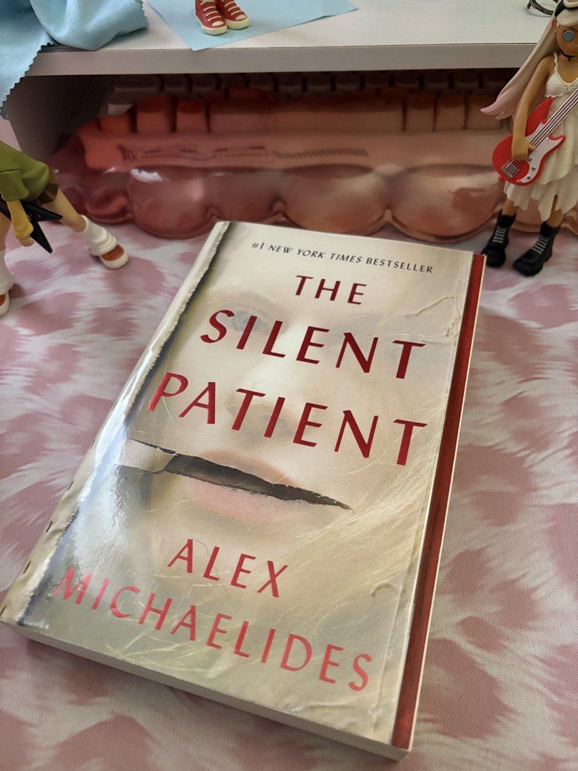 The Silent Patient by Alex Michaelides Paperback (Category: Storybooks) located in Manila. Submitted by donnaburde79462 (Listing ID 1464793572, Image 1). Description: - Title: The Silent Patient by Alex Michaelides - Genre: #1 New York Times Bestseller Psychological Thriller - Format: Paperback with classic cover design - Condition: Read once, clean pages, minor spine wear - Perfect for: A gripping weekend mystery read - Never used, with jacket.