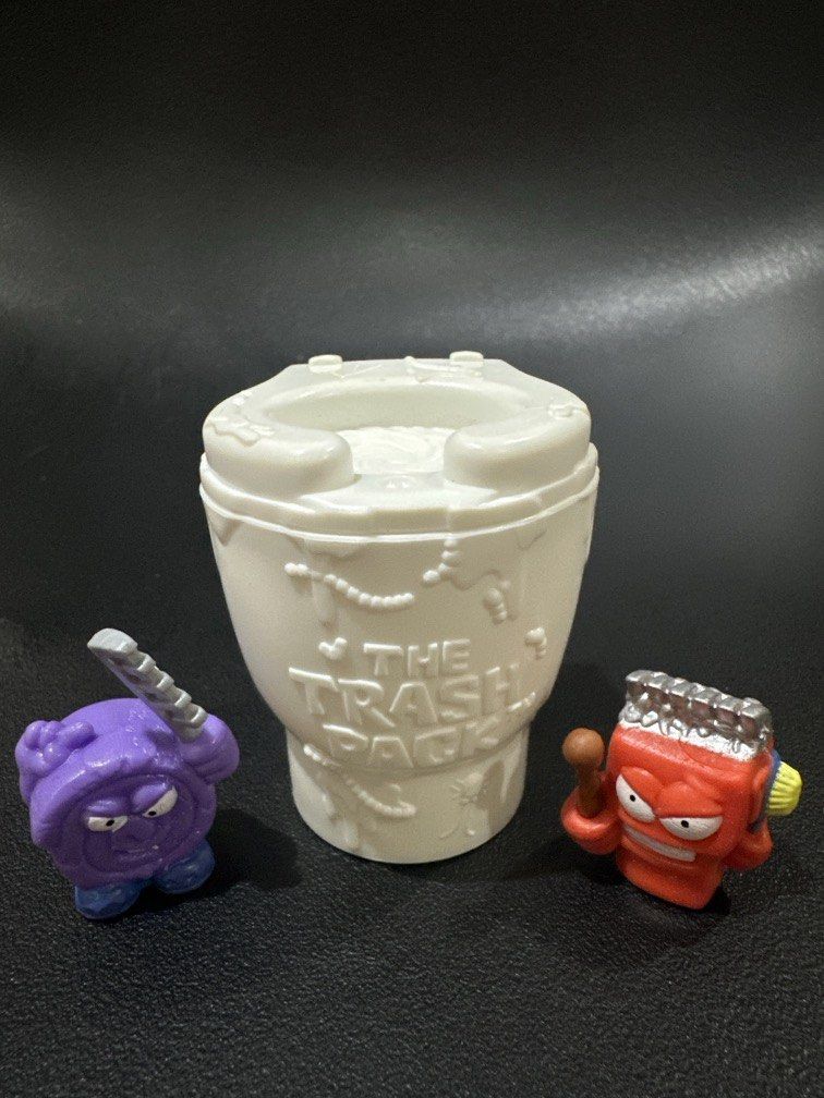 The Trash Pack (take all) (Category: Kids Toys) located in Manila. Submitted by krystalchewey_ (Listing ID 1464924701, Image 1). Description: Used Actual Photo Posted 220php As pack ONLY TAKE ALL Collectible .
