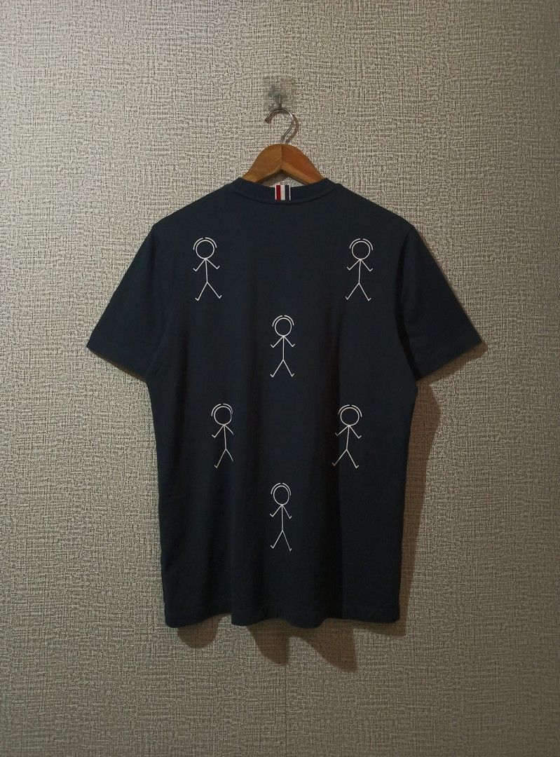 Thom Browne Mr. Thom Icon Tee (Category: Tshirts & Polo Shirts ) located in Libmanan. Submitted by dionela21 (Listing ID 1464789386, Image 2). Description: Thom Browne Mr. Thom Icon Tee Size 0 on Tag Dimes: 20.5" x 25.5"/ 27.5" (back) Best Fit: Medium to Large Condition: Like New Issue: missing necktag only Declared off only for safety📌 Price: 🏷️1200 + Sf .