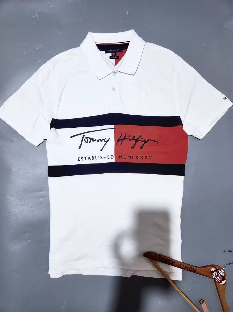 tommy hilfiger (Category: Activewear) located in General Santos City (Dadiangas). Submitted by alzacksimo35414 (Listing ID 1464907528, Image 1). Description: PHOTO MAY VARY DUE TO LIGHTING 🥰 Brand: TOMMY HILFIGER embroid logo ✅️size XL slimfit ✅️actual dimention 22 × 32 ✅️as new condition ✅️9.8 colorate ✅no issue 800 +sf DISCLAIMER: Please note that I ZACK SIMON is not affiliated with or endorsed by any brand. Any brand names or trademarks menti