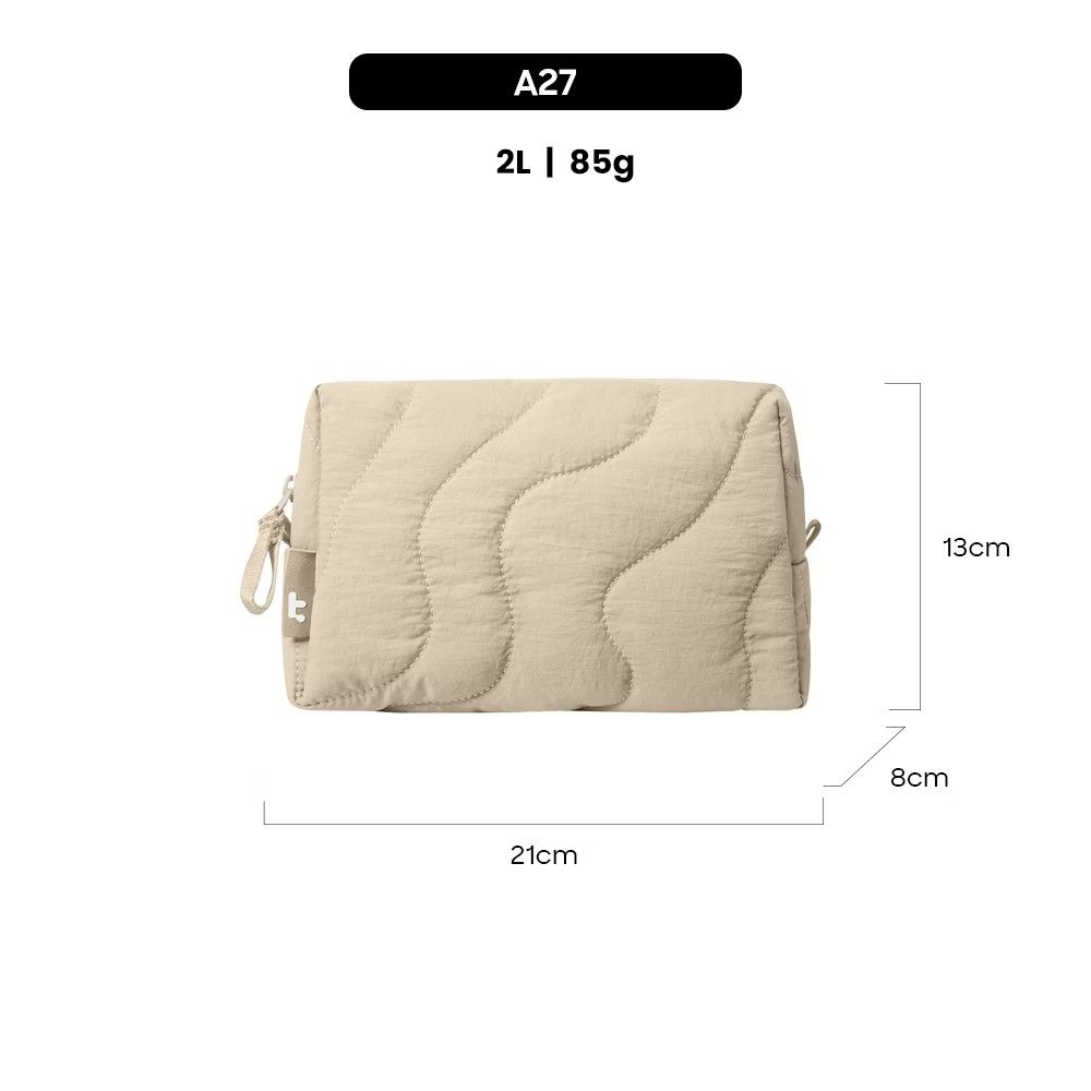 Tomtoc A27 Travel / Tech Pouch in Sand (Category: Other Mobile & Gadget Accessories) located in Mandaluyong City. Submitted by route1900 (Listing ID 1464782836, Image 1). Description: .