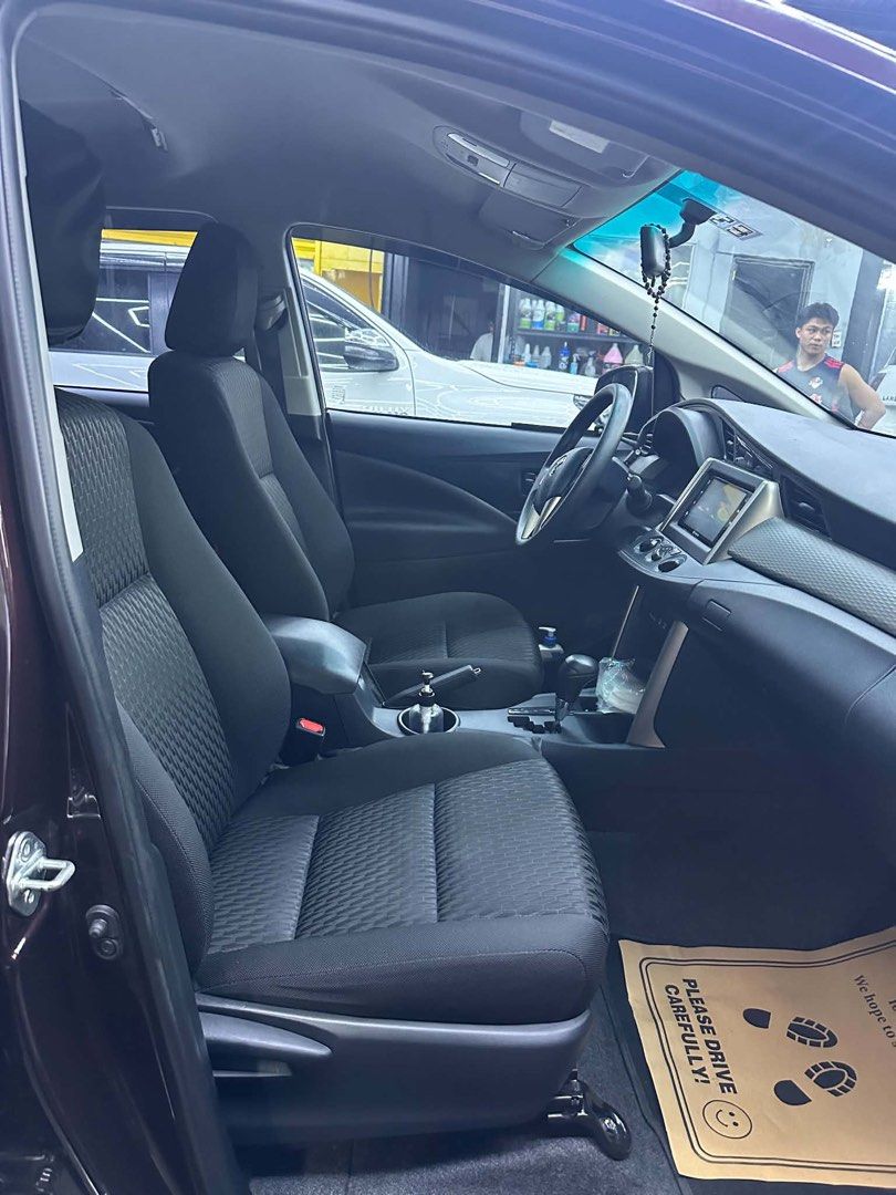 Toyota Innova (Category: Used Cars) located in Quezon City. Submitted by tradingcardsandmore (Listing ID 1464799585, Image 2). Description: For sale Toyota Innova E Automatic Transmission November 2022 acquired 23,000 mileage only Fresh, garage kept, Well maintained. Toyota service records Coding: Thursday Selling for: P950,000 Viewing: BGC.