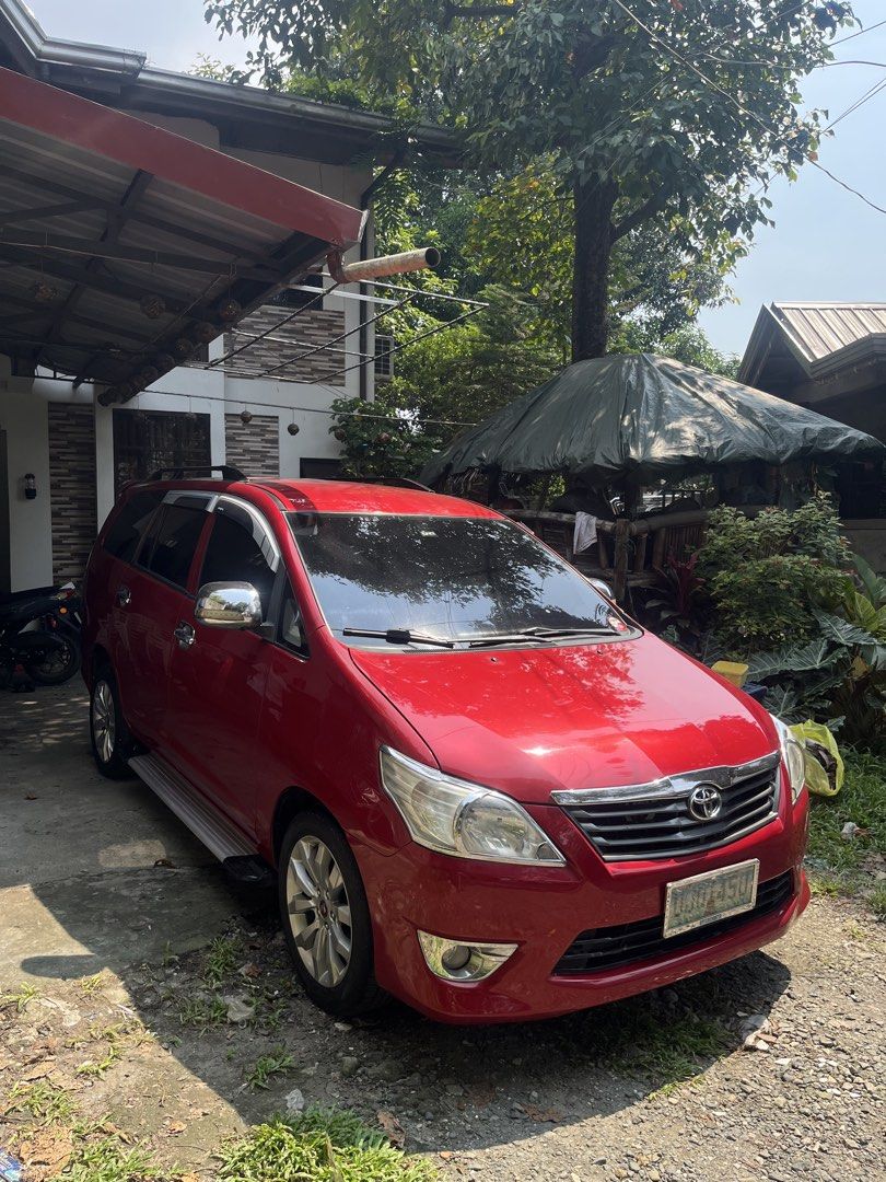 Toyota Innova (Category: Used Cars) located in Manila. Submitted by mattdejesus (Listing ID 1464958507, Image 2). Description: ASKING PRICE: 420,000 NEGOTIABLE FOR SALE ONLY WELL MAINTAINED FRESH IN AND OUT TOYOTA INNOVA E 2013 MODEL MANUAL TRANSMISSION 140k+ ORIGINAL ODO DIESEL ENGINE “WELL MAINTAINED” COMPLETE LEGAL PAPERS UNDER MY NAME REGISTERD UNTIL 2027 COLD AC WALANG KALAMPAG 17s MAGS ALL WORKING NO HISTORY NG BAHA NO HISTORY BANGGA ALL OR