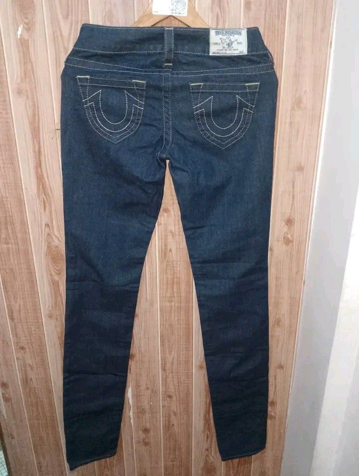TRUE RELIGION (Category: Jeans) located in Taguig. Submitted by clothingselection (Listing ID 1464955969, Image 2). Description: PTPA TRUE RELIGION JEANS WIDTH 31-32 LENGTH 43.5 HEM 6 HANGTAG STILL INTACT BRAND NEW CONDITION NID WASH FRESH FROM BALE.
