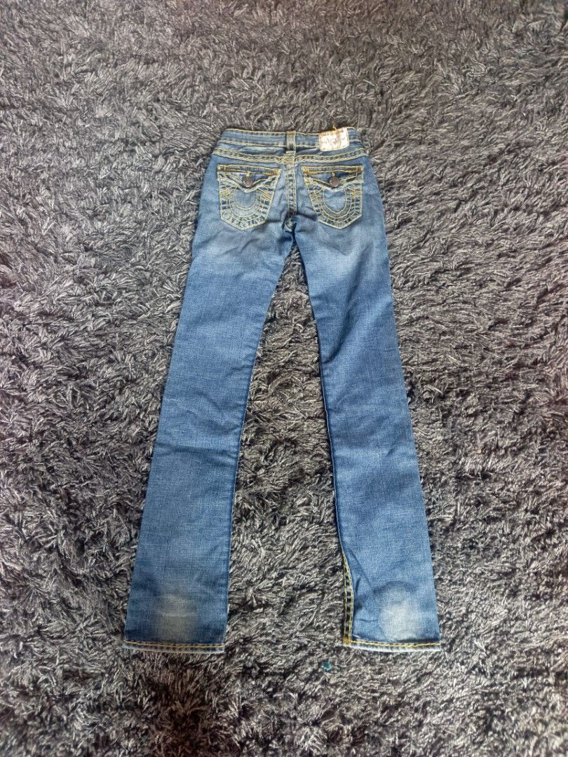 True religion billy super t (Category: Jeans) located in Davao. Submitted by karlito. (Listing ID 1464814456, Image 1). Description: 24 on tag Length 42 Hem 6.5.