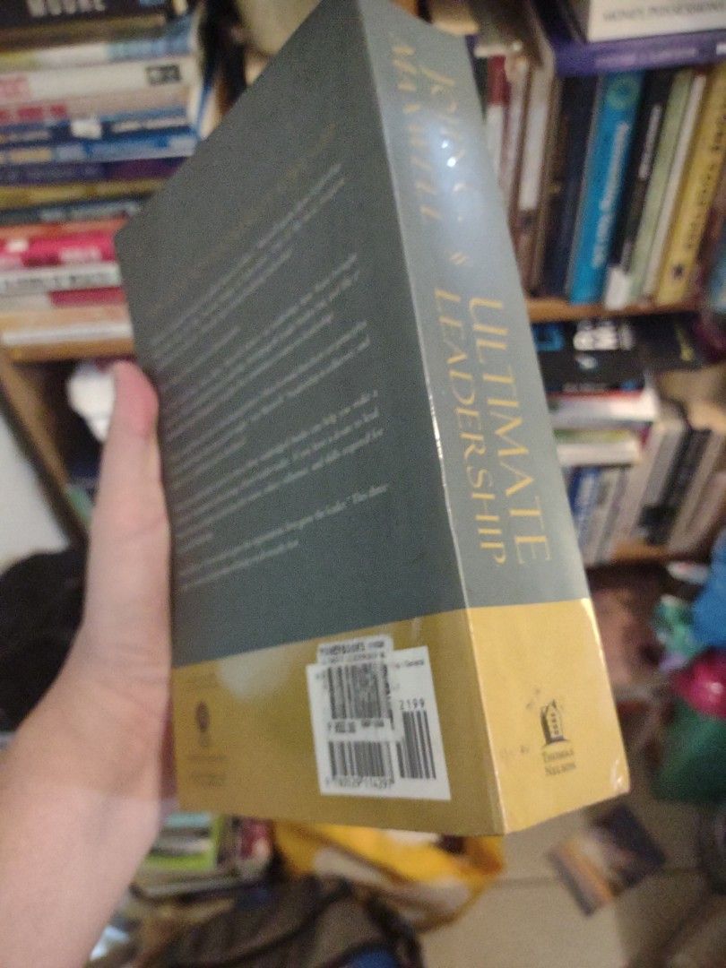 Ultimate Leadership by John Maxwell (Category: Storybooks) located in Manila. Submitted by preloved.christine (Listing ID 1464893571, Image 3). Description: paperback with highlights.