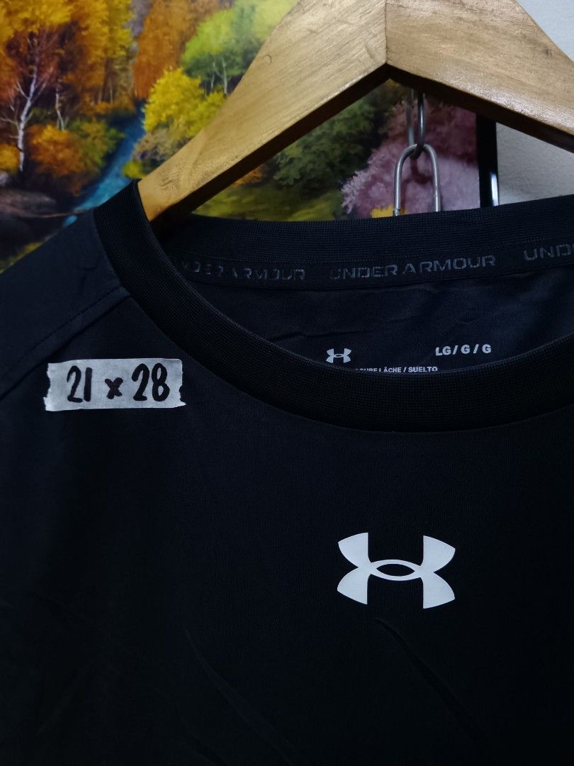 under armour dri fit tee (Category: Tshirts & Polo Shirts ) located in Valenzuela. Submitted by joshwrldselection (Listing ID 1464899684, Image 2). Description: large excellent condition no issue thrift..