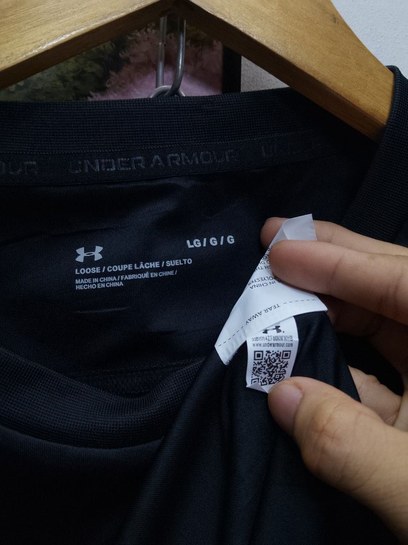under armour dri fit tee (Category: Tshirts & Polo Shirts ) located in Valenzuela. Submitted by joshwrldselection (Listing ID 1464899684, Image 3). Description: large excellent condition no issue thrift..