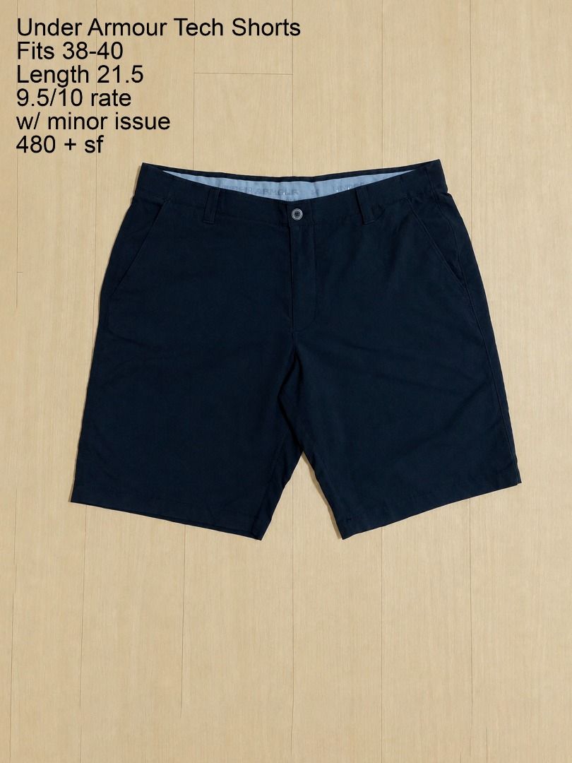 Under Armour Tech Shorts (Category: Shorts) located in Cadiz. Submitted by thespotcdz (Listing ID 1464833221, Image 1). Description: Fits 38-40 Length 21.5 9.5/10 rate w/ minor issue.
