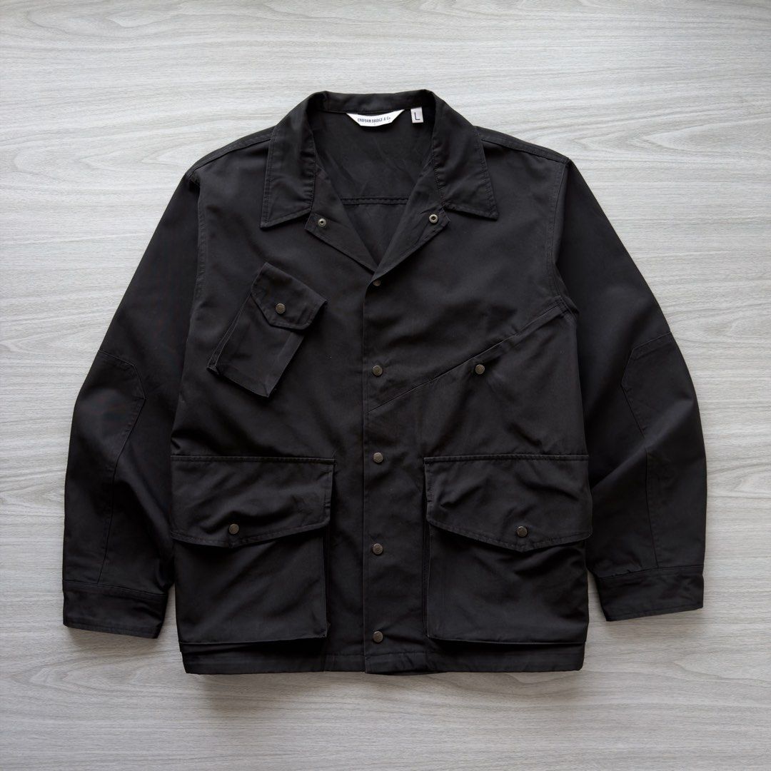 Uniform Bridge Candian Military Fatigue Jacket (Category: Coats, Jackets and Outerwear) located in Zamboanga. Submitted by timelytreasuresthrift (Listing ID 1464774516, Image 1). Description: Uniform Bridge Candian Military Fatigue Jacket Very Good Condition Actual measurements (Inches): 28 Length 24 Armpit to armpit 19 Shoulder 23.5 Sleeve Php 1,500 + sf.