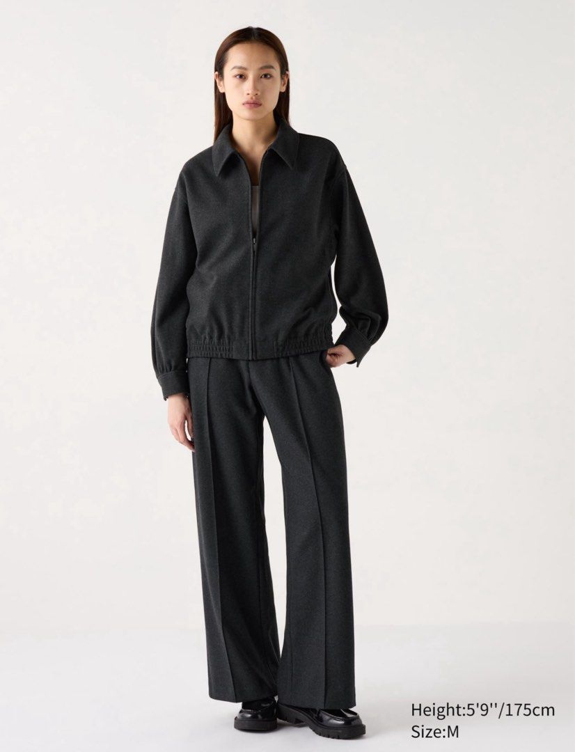 Uniqlo Brushed Jersey Oversized Jacket (Category: Coats, Jackets and Outerwear) located in Mandaluyong City. Submitted by keep.it (Listing ID 1464799919, Image 1). Description: Used once Original price 2990.