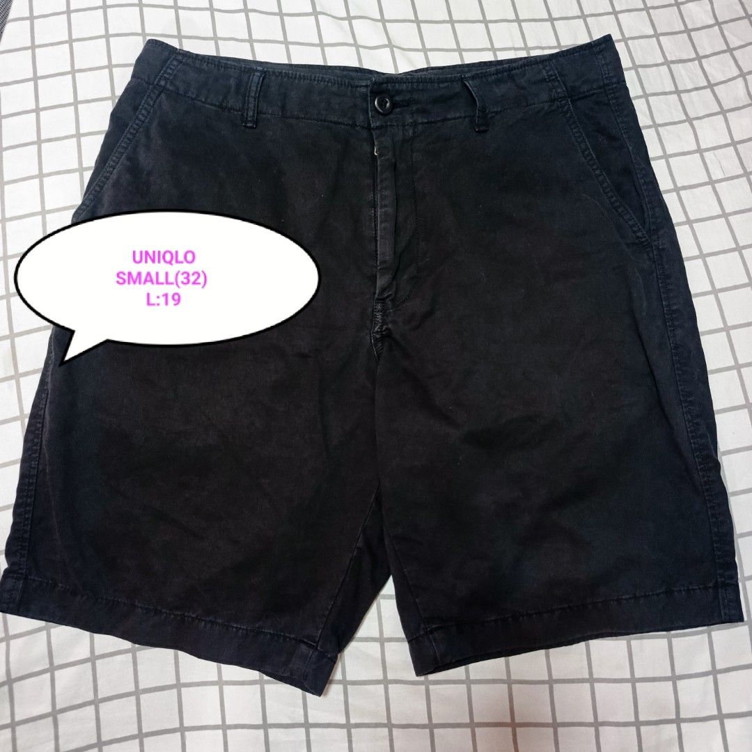 UNIQLO MEN SHORT SMALL 32 (Category: Chinos) located in Quezon City. Submitted by ahyaladyblue (Listing ID 1464853338, Image 1). Description: .