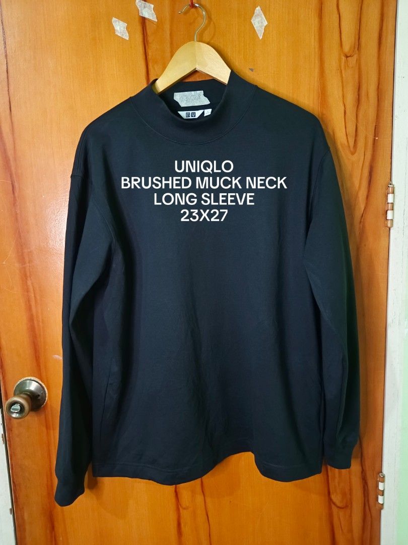 UNIQLO U BRUSHED MOCK NECK LONGSLEEVE (Category: Coats, Jackets and Outerwear) located in Laoag. Submitted by soulleadthrift (Listing ID 1464883853, Image 2). Description: FOR SALE‼️‼️‼️ 🔥🔥🔥 BRAND: UNIQLO TYPE: BRUSHED MOCK NECK LONGSLEEVE LARGE ON TAG DIMES: 23 WIDTH 28 LENGTH CR:9.5/10 EXCELLENT CONDITION NO ISSUE LOC: LAOAG CITY ILOCOS NORTE📌📌📌 450+SF DM LANG📩📩📩.