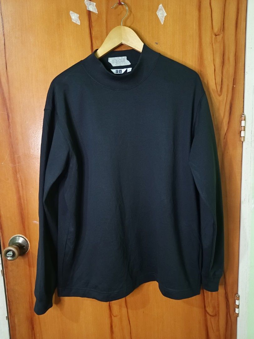 UNIQLO U BRUSHED MOCK NECK LONGSLEEVE (Category: Coats, Jackets and Outerwear) located in Laoag. Submitted by soulleadthrift (Listing ID 1464883853, Image 3). Description: FOR SALE‼️‼️‼️ 🔥🔥🔥 BRAND: UNIQLO TYPE: BRUSHED MOCK NECK LONGSLEEVE LARGE ON TAG DIMES: 23 WIDTH 28 LENGTH CR:9.5/10 EXCELLENT CONDITION NO ISSUE LOC: LAOAG CITY ILOCOS NORTE📌📌📌 450+SF DM LANG📩📩📩.