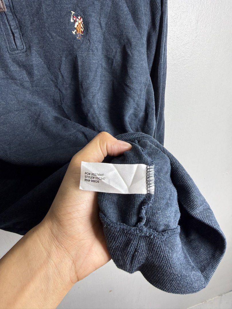 US POLO ASSASSIN QZIP (Category: Tshirts & Polo Shirts ) located in Daraga. Submitted by casualthread (Listing ID 1464904990, Image 3). Description: Authentic No issue 20-21x26 Medium .