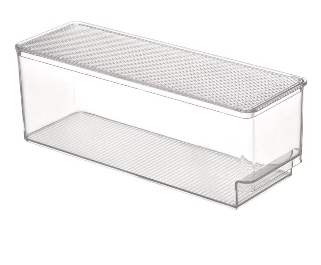 Varina Tray with Lid (Category: Food Organization & Storage) located in Manila. Submitted by glen_n (Listing ID 1464826131, Image 1). Description: PRELOVED VARINA Tray with Lid in good condition! Used only for storing my son’s toys. No cracks or damage. ₱150 EACH TAKE ALL 600 Measurement: 29.7 cm × 9.5 cm × 10.6 cm Condition: Good condition, with normal signs of use. RFS: Decluttering 🚚 Strictly for pick-up or Lalamove only. Shipping fee to be s